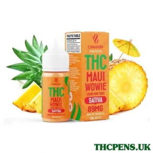 CanaPuff Maui Wowie 89mg THC – Liquid, 30 ml UK