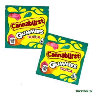 CANNABURST TROPICAL GUMMIES UK