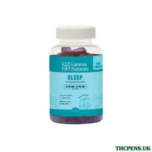 Lazarus Naturals, CBD Sleep Gummies, Lemon Mango, Full Spectrum, 40ct, 400mg CBN + 600mg CBD