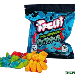 Trolli Sour Octopus 600mg – Trolli Sour Medicated Octopus