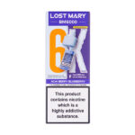 Acai Berry Blueberry BM6000 Prefilled Pod + Refill by Lost Mary