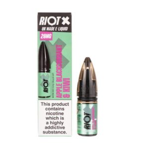 Apple Blackcurrant & Kiwi Nic Salt E-Liquid by Riot X