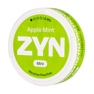 Apple Mint Mini Low Nicotine Pouches by Zyn