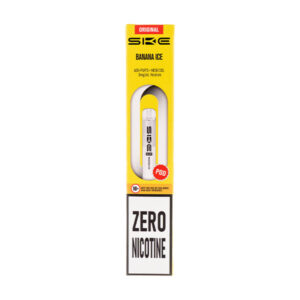 Banana Ice Crystal Bar 600 Zero Nicotine Prefilled Pods by SKE