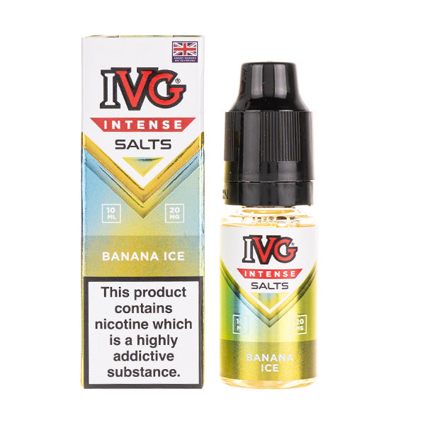 Banana Ice Nic Salt E-Liquid by IVG Intense Salts