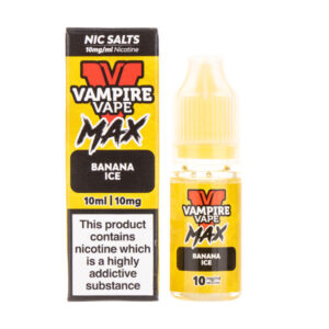 Banana Ice Nic Salt E-Liquid by Vampire Vape Max