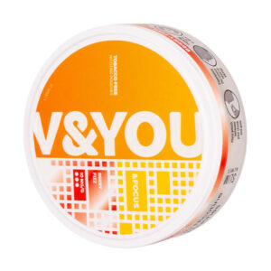 Berry Fizz &Focus Nicotine Pouches by V&YOU