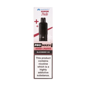 Blackberry Ice Pro Max Plus Prefilled Pod + Refill by Hayati