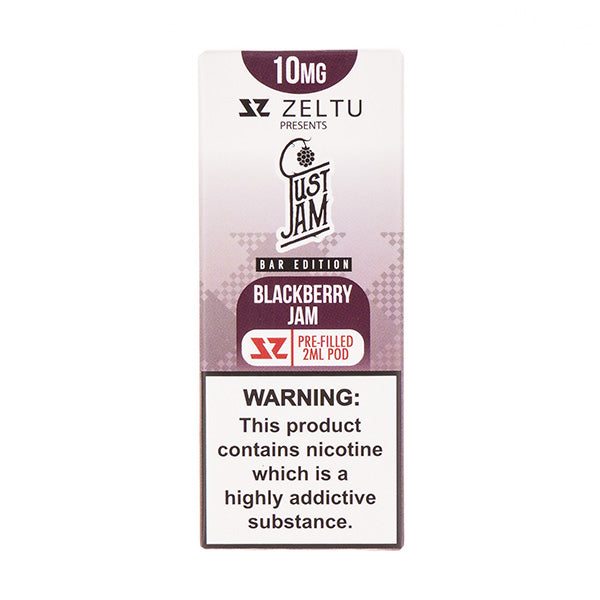 Blackberry Jam X3 Just Jam Prefilled Pods by Zeltu