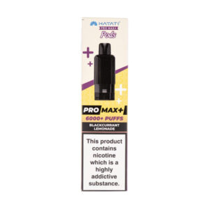 Blackcurrant Lemonade Pro Max Plus Prefilled Pod + Refill by Hayati