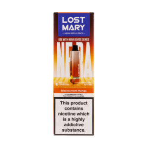 Blackcurrant Mango Nera 15k Prefilled Pod + Refill by Lost Mary