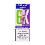Blackcurrant Apple BM6000 Prefilled Pod + Refill by Lost Mary