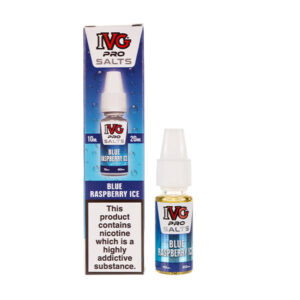 Blue Raspberry Ice Nic Salt E-Liquid by IVG Pro Salts
