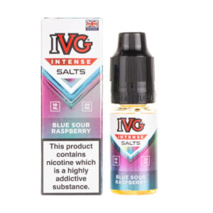 Blue Sour Raspberry Nic Salt E-Liquid by IVG Intense Salts