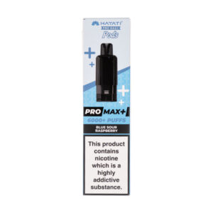 Blue Sour Raspberry Pro Max Plus Prefilled Pod + Refill by Hayati