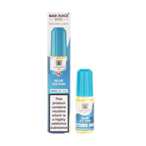 Blue Ice Pop Nic Salt E-Liquid by Bar Juice 5000