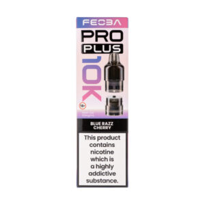 Blue Razz Cherry Pro Plus 10K Prefilled Pod + Refill by Feoba