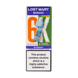 Blueberry BM6000 Prefilled Pod + Refill by Lost Mary
