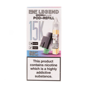Blueberry Cranberry Cherry ENE Legend 15K Prefilled Pod + Refill by Elux