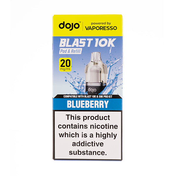 Blueberry Dojo Blast 10K Prefilled Pod + Refill by Vaporesso
