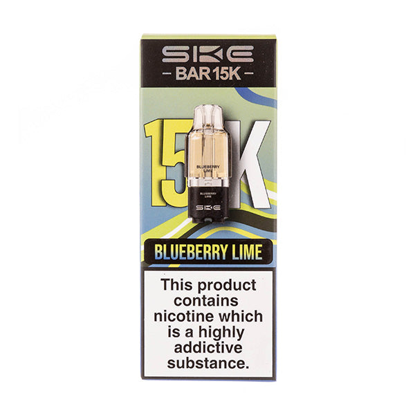 Blueberry Lime Bar 15K Prefilled Pod + Refill by SKE