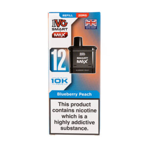 Blueberry Peach Smart Max Prefilled Pod + Refill by IVG
