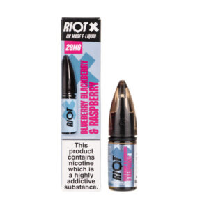 Blueberry Blackberry & Raspberry Nic Salt E-Liquid by Riot X