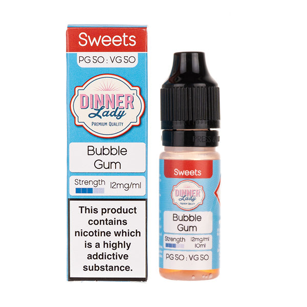 Bubblegum 50/50 E-Liquid by Dinner Lady
