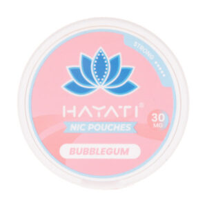 Bubblegum Nicotine Pouches by Hayati