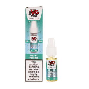 Classic Menthol Nic Salt E-Liquid by IVG Pro Salts