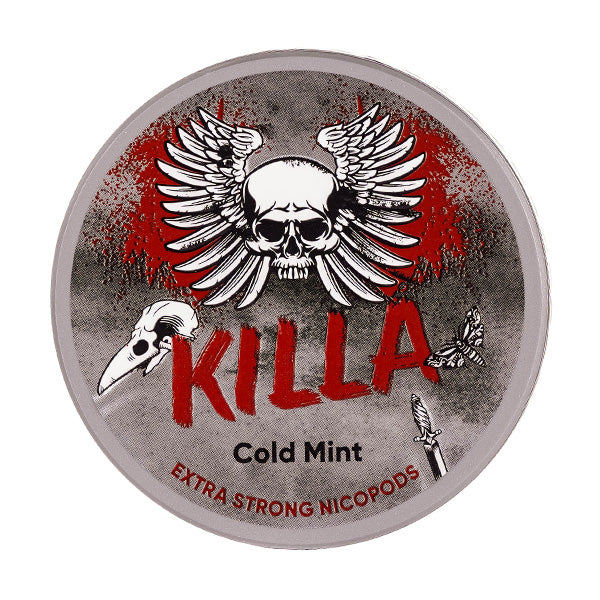 Cold Mint Nicotine Pouches by Killa