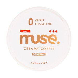 Creamy Coffee Zero Nicotine Pouches by Muse
