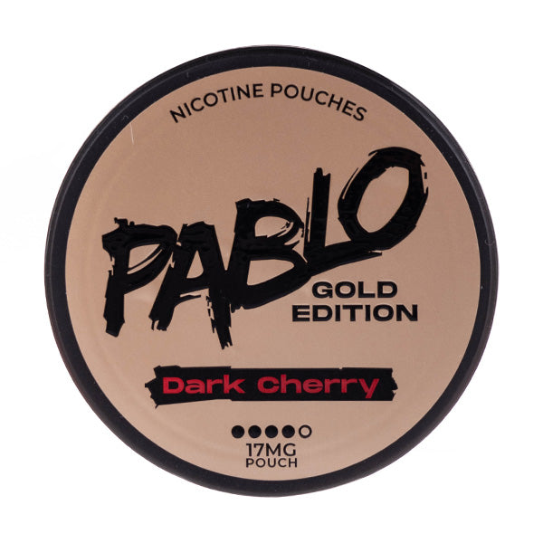 Dark Cherry Gold Edition Nicotine Pouches by Pablo