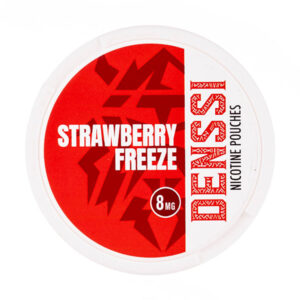 Strawberry Freeze Nicotine Pouches by Denssi