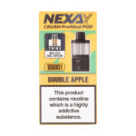 Double Apple Crush 10K Prefilled Pod + Refill by Nexay