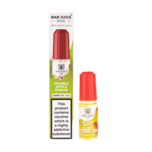 Double Apple Shisha Nic Salt E-Liquid by Bar Juice 5000