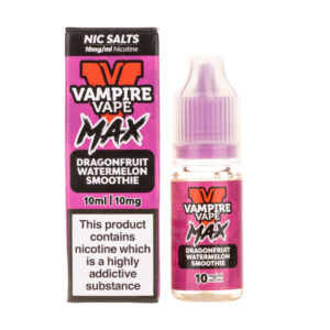 Dragonfruit Watermelon Smoothie Nic Salt E-Liquid by Vampire Vape Max