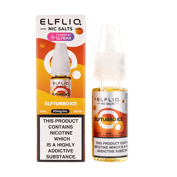 Elfturbo Ice Nic Salt E-Liquid by Elf Bar ELFLIQ