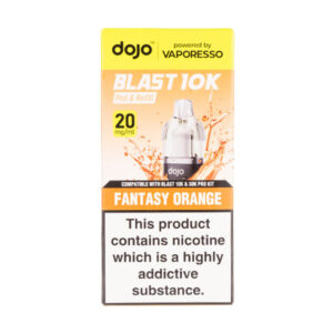 Fantasy Orange Dojo Blast 10K Prefilled Pod + Refill by Vaporesso