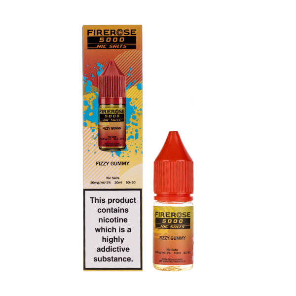 Fizzy Gummy Nic Salt E-Liquid by Elux Firerose 5000
