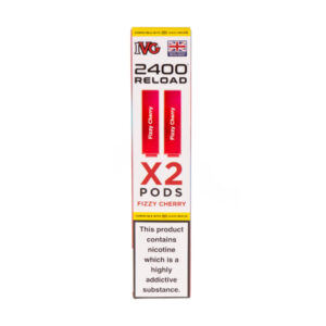 Fizzy Cherry IVG 2400 Reload Replacement Pods - 2 Pack
