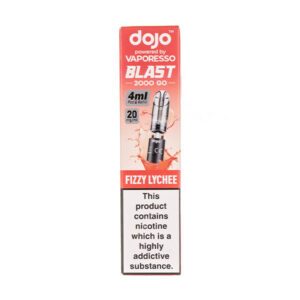 Fizzy Lychee Dojo Blast 2000 Go Prefilled Pod + Refill by Vaporesso