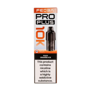 Fizzy Orange Ice Plus 10K Prefilled Pod + Refill by Feoba