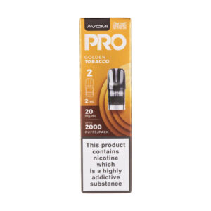 Golden Tobacco Pro Prefilled Pods by Avomi