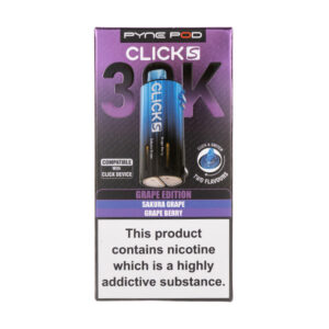 Grape Edition Click S 30K Prefilled Pods by Pyne Pod