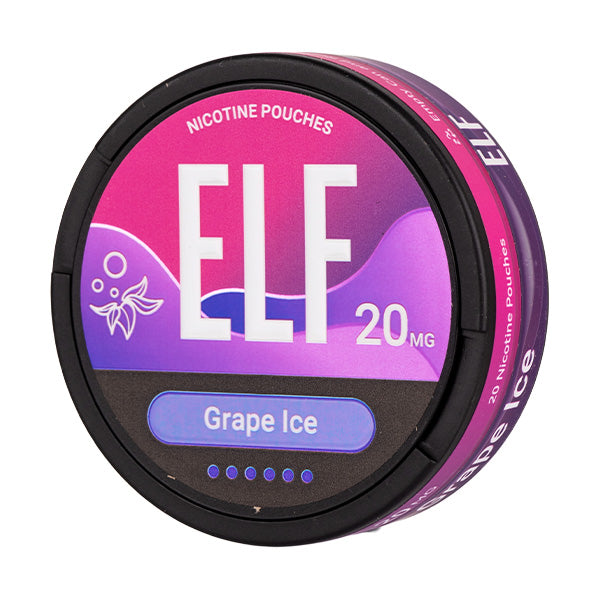 Grape Ice Nicotine Pouches by Elf Bar