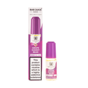 Grape Gummy Bear Nic Salt E-Liquid by Bar Juice 5000