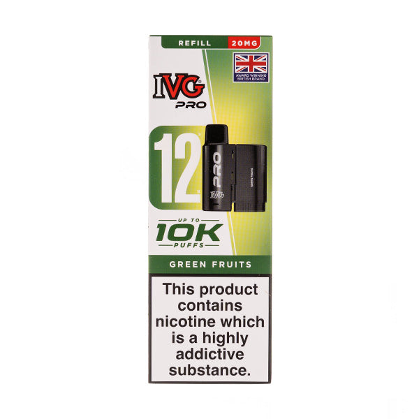 Green Fruits Pro 12 Prefilled Pod + Refill by IVG