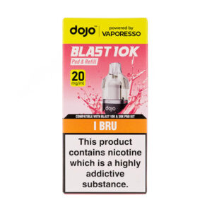 I Bru Dojo Blast 10K Prefilled Pod + Refill by Vaporesso