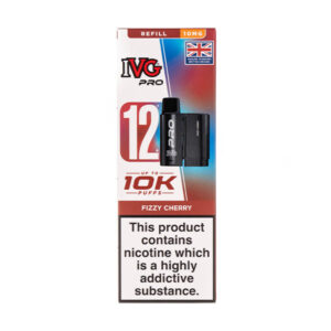 Fizzy Cherry Pro 12 Prefilled Pod + Refill by IVG